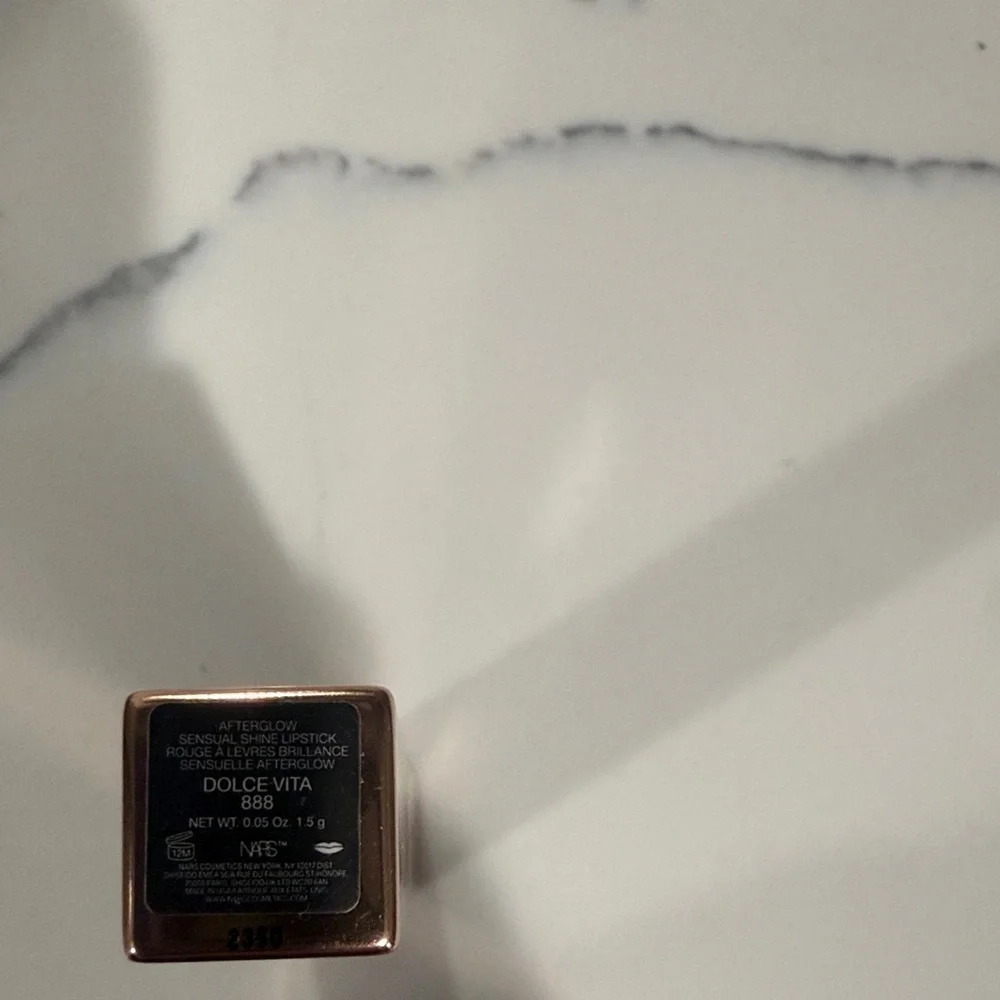 NARS afterglow sensual shine lipstick dolce Vita color